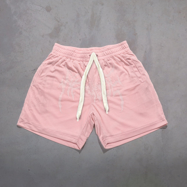 Fabled Mesh Shorts (Pink)
